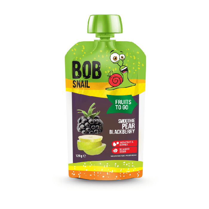 ŠNEK BOB Smoothie hruška-ostružina 120 g