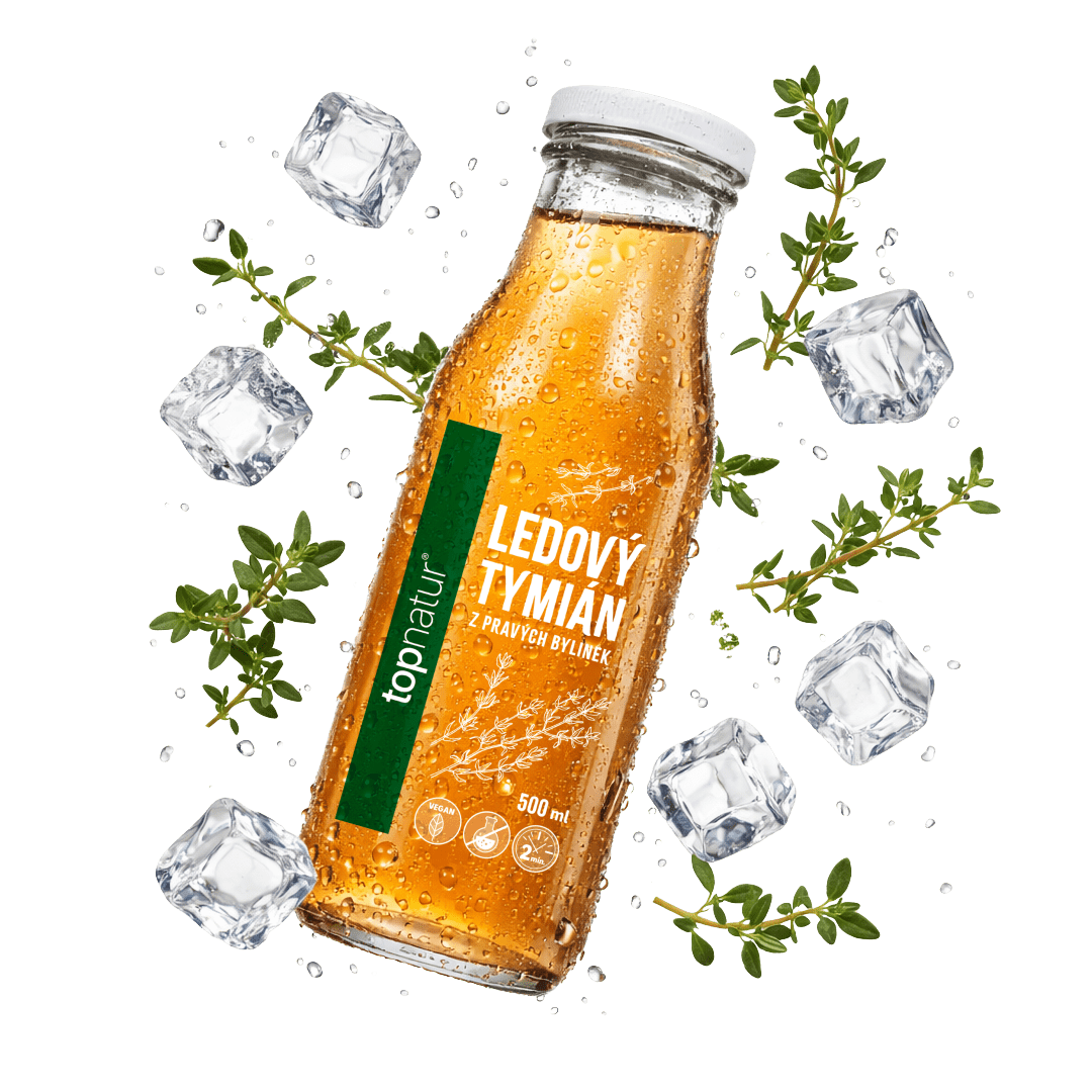 TOPNATUR Ledový tymián - sirup z pravých bylinek 500 ml