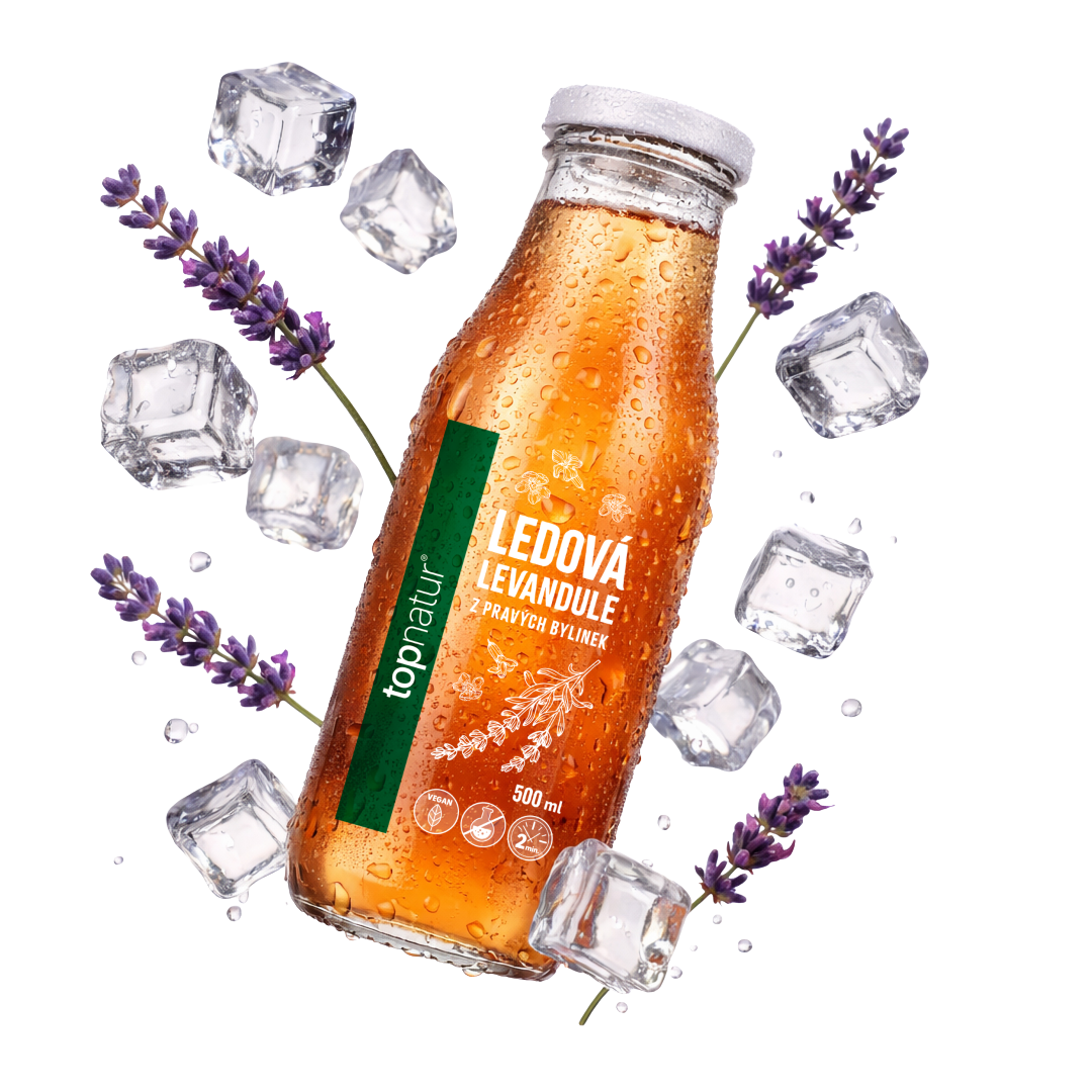 TOPNATUR Ledová levandule - sirup z pravých bylinek 500 ml