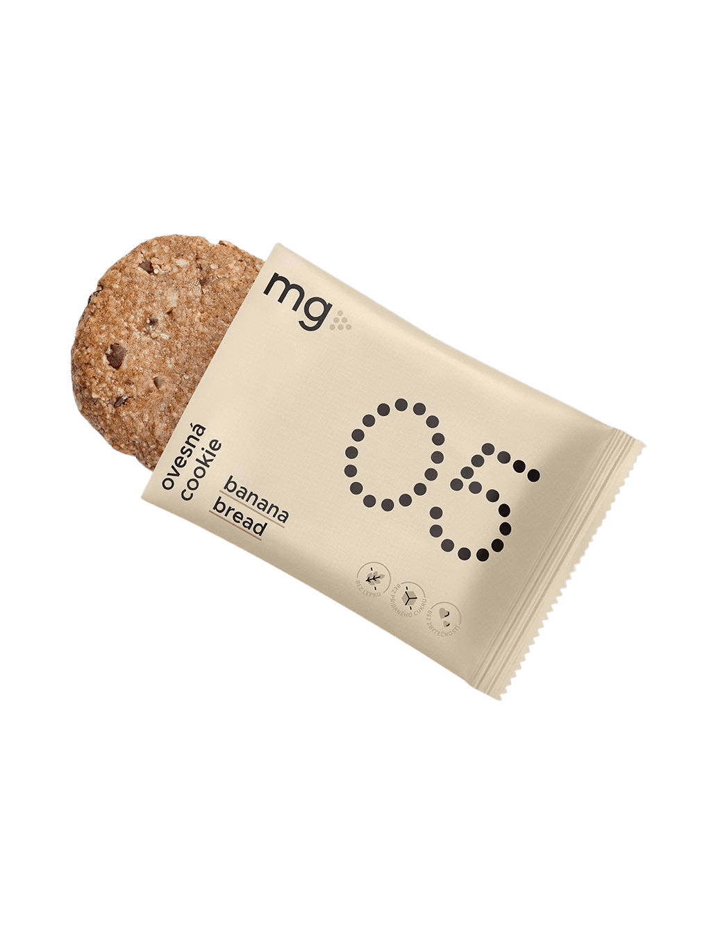 MG NUTRITION Bezlepková cookie 05 Banana bread 70 g