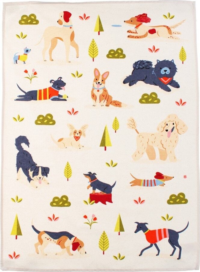 Bavlněná utěrka 70x50 cm Dog Park – Rex London