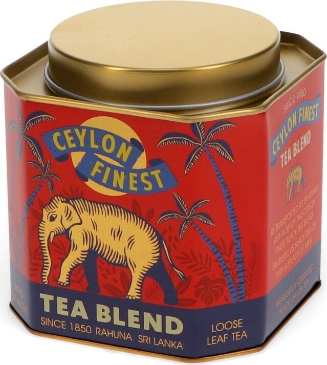 Kovová dóza na sypaný čaj Ceylon Finest – Rex London