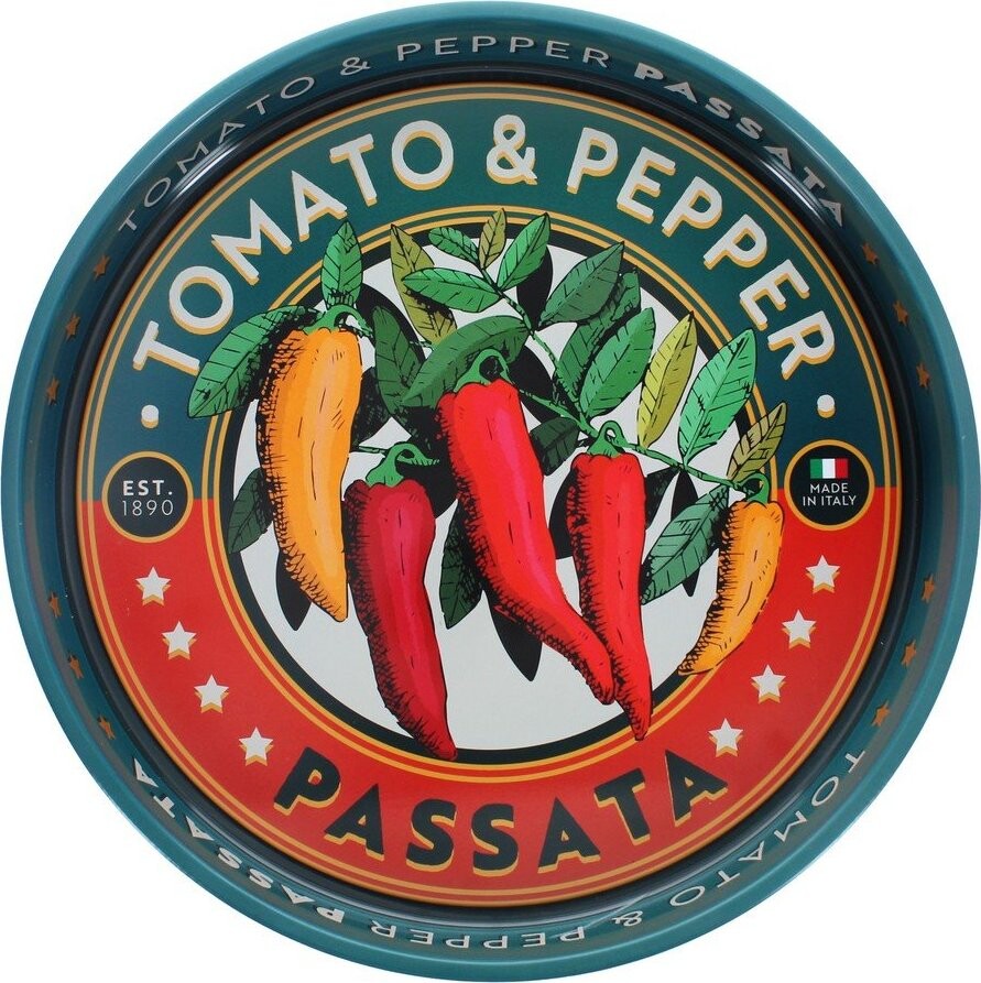 Kovový tác ø 33 cm Passata – Rex London