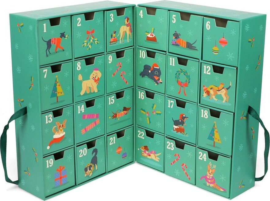Adventní kalendář 37,5 cm Festive Friends – Rex London