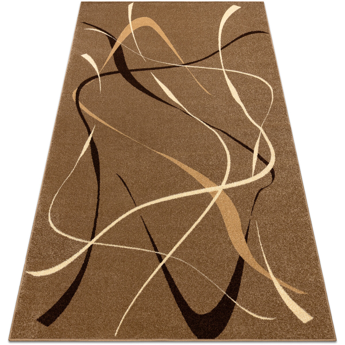 Rugsx Koberec KARMEL CHOCO ořech 160x220 cm Hnědá