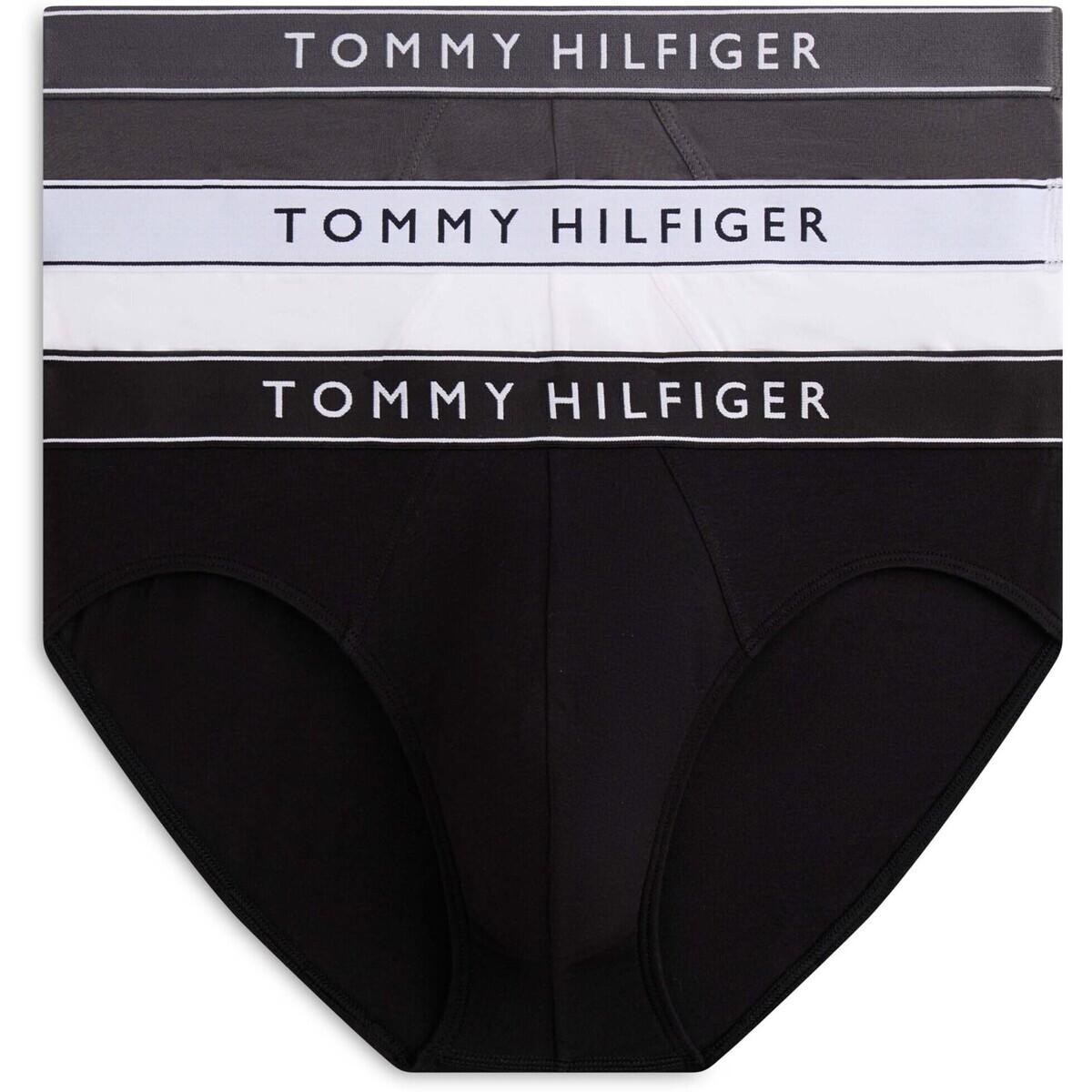 Tommy Hilfiger  3P Brief  Černá