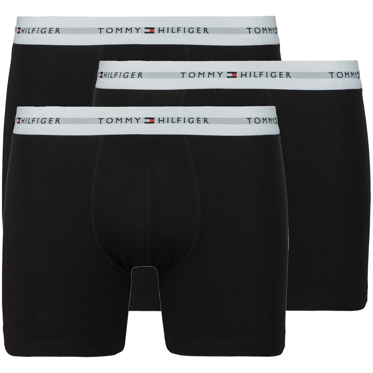 Tommy Hilfiger  3P BOXER BRIEF WB  Černá