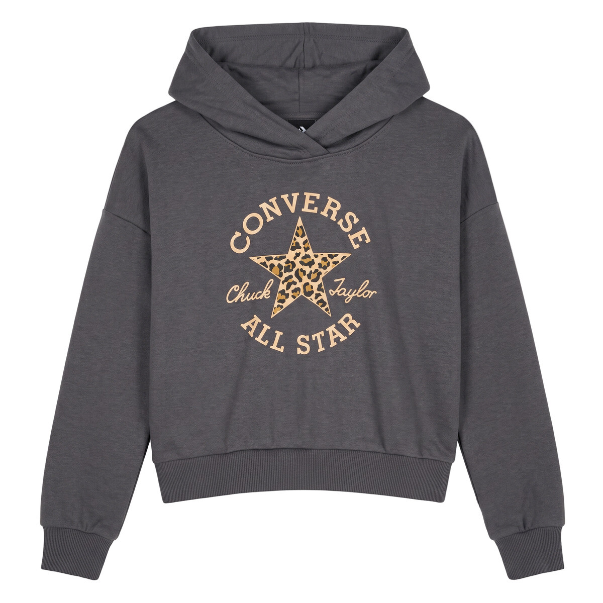 Converse  RELAXED GRAPHIC HOODIE  Černá