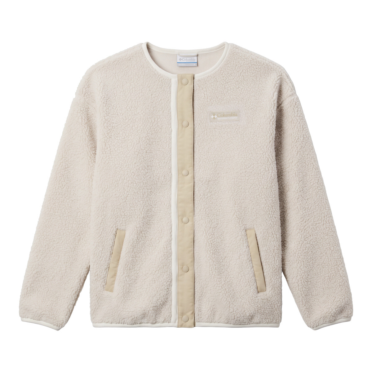 Columbia  Helvetia Full Snap Fleece  Béžová