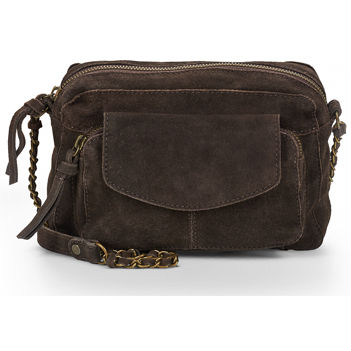 Pieces  PCNAINA SUEDE  Hnědá