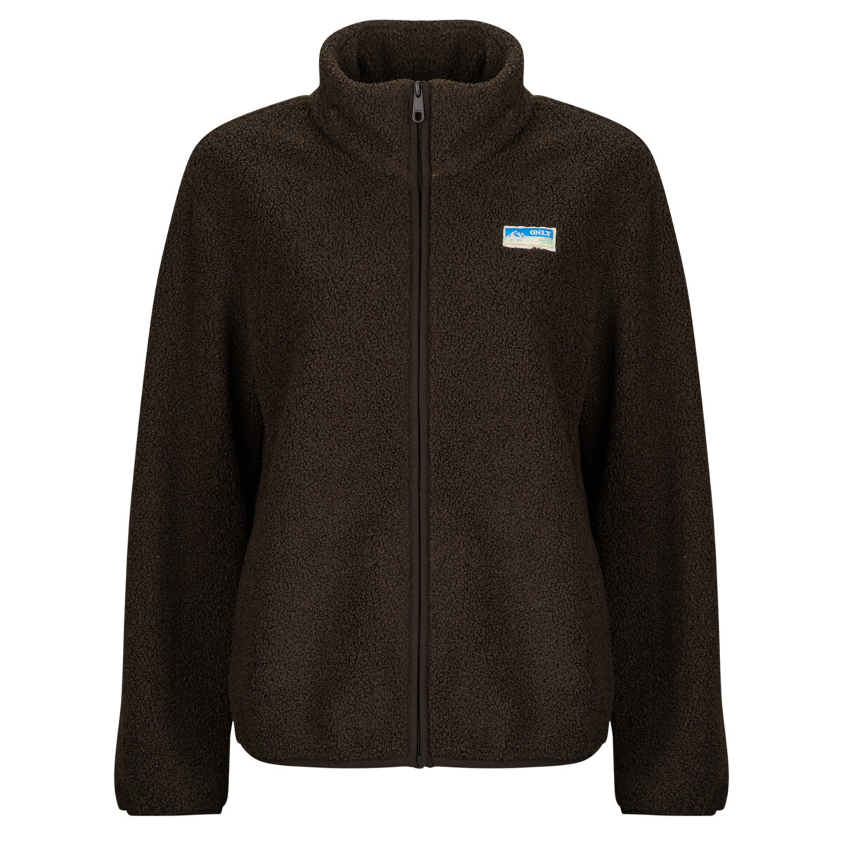Only  ONLEVA TEDDY JACKET  Hnědá