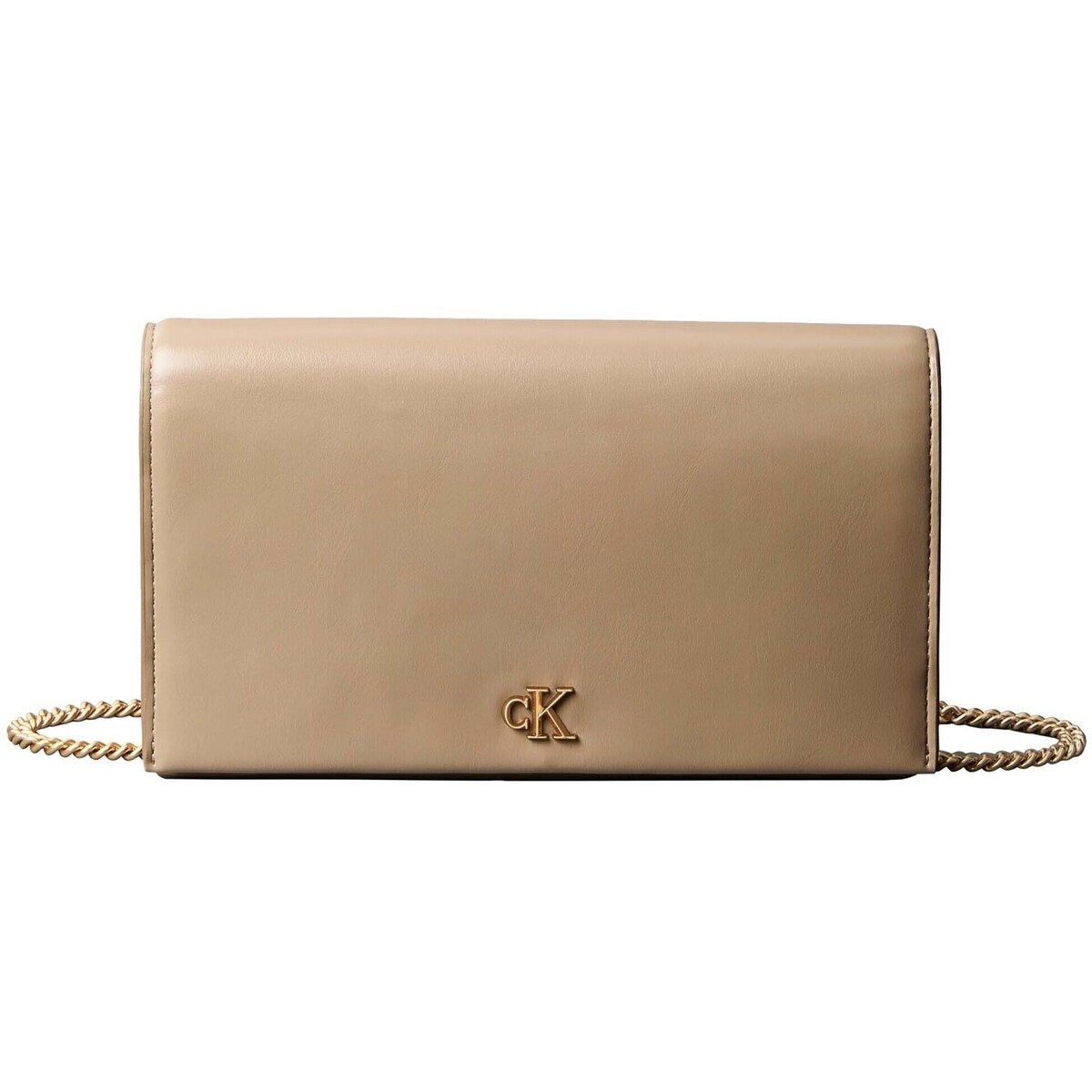 Calvin Klein Jeans  Ck Wallet On Chain  Hnědá