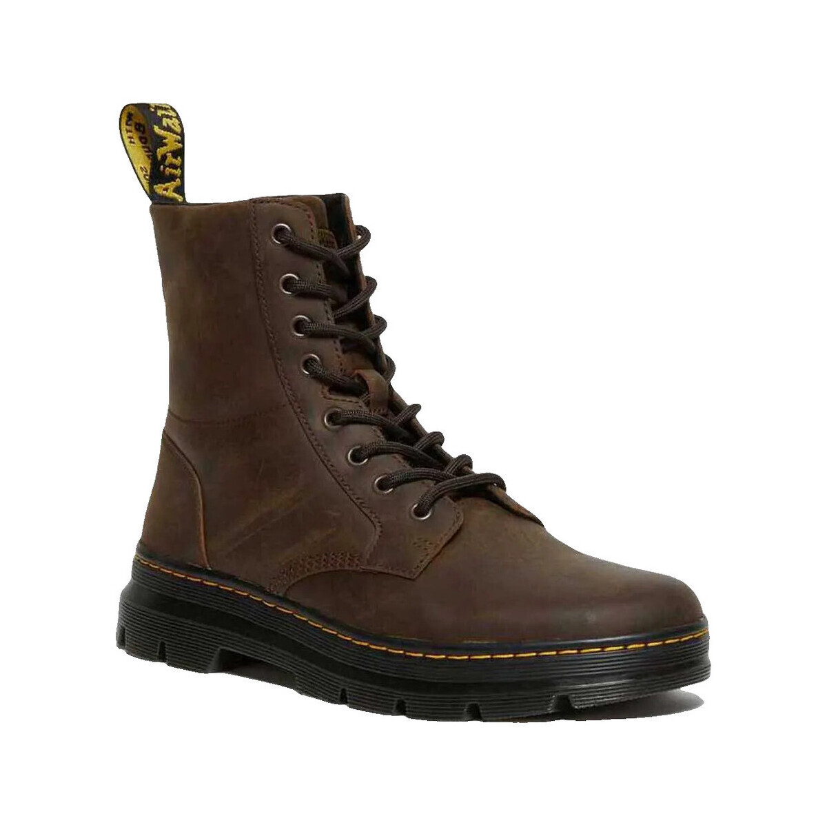 Dr. Martens  Bottines  Combs cuir  Hnědá