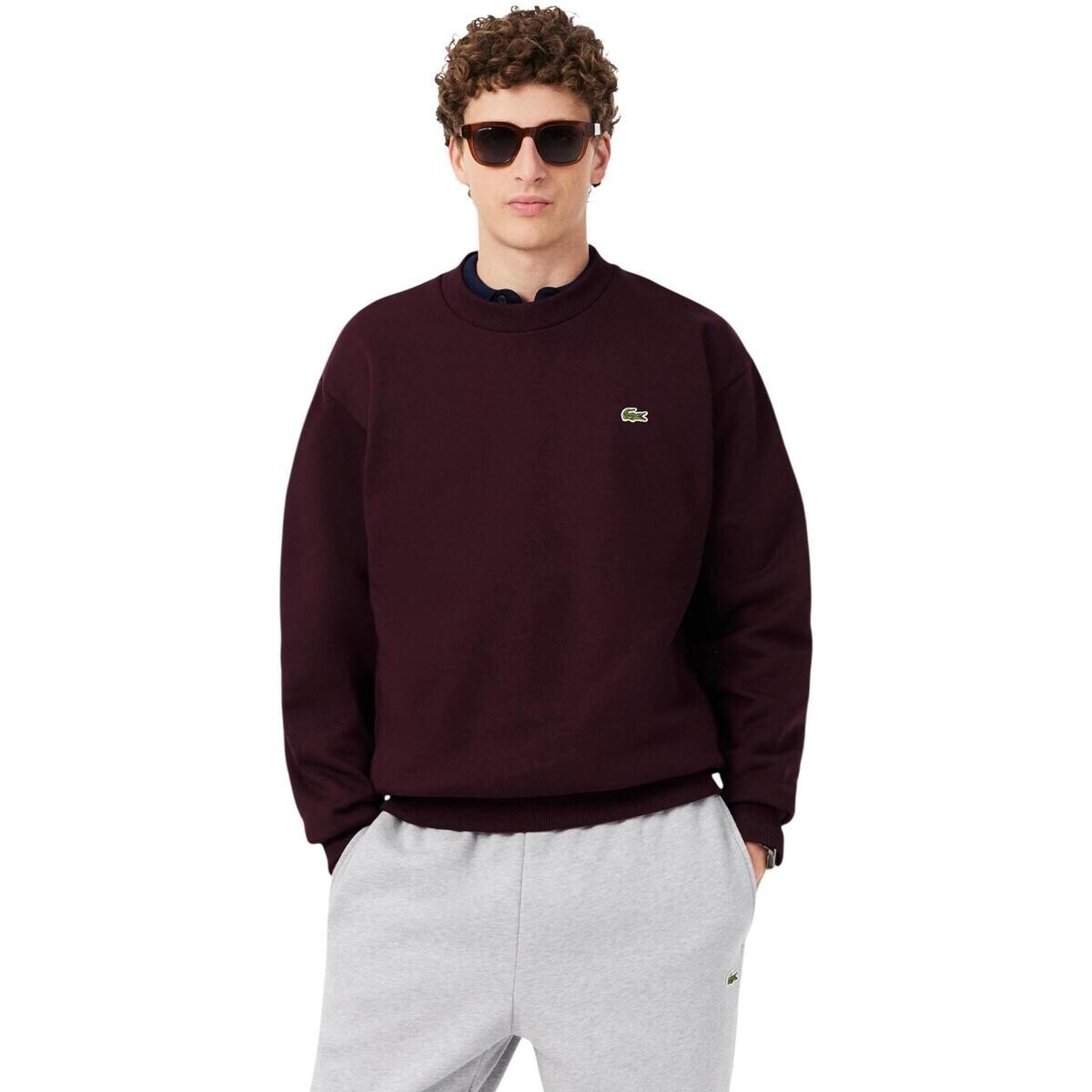 Lacoste  SWEATSHIRT SH8868  Fialová