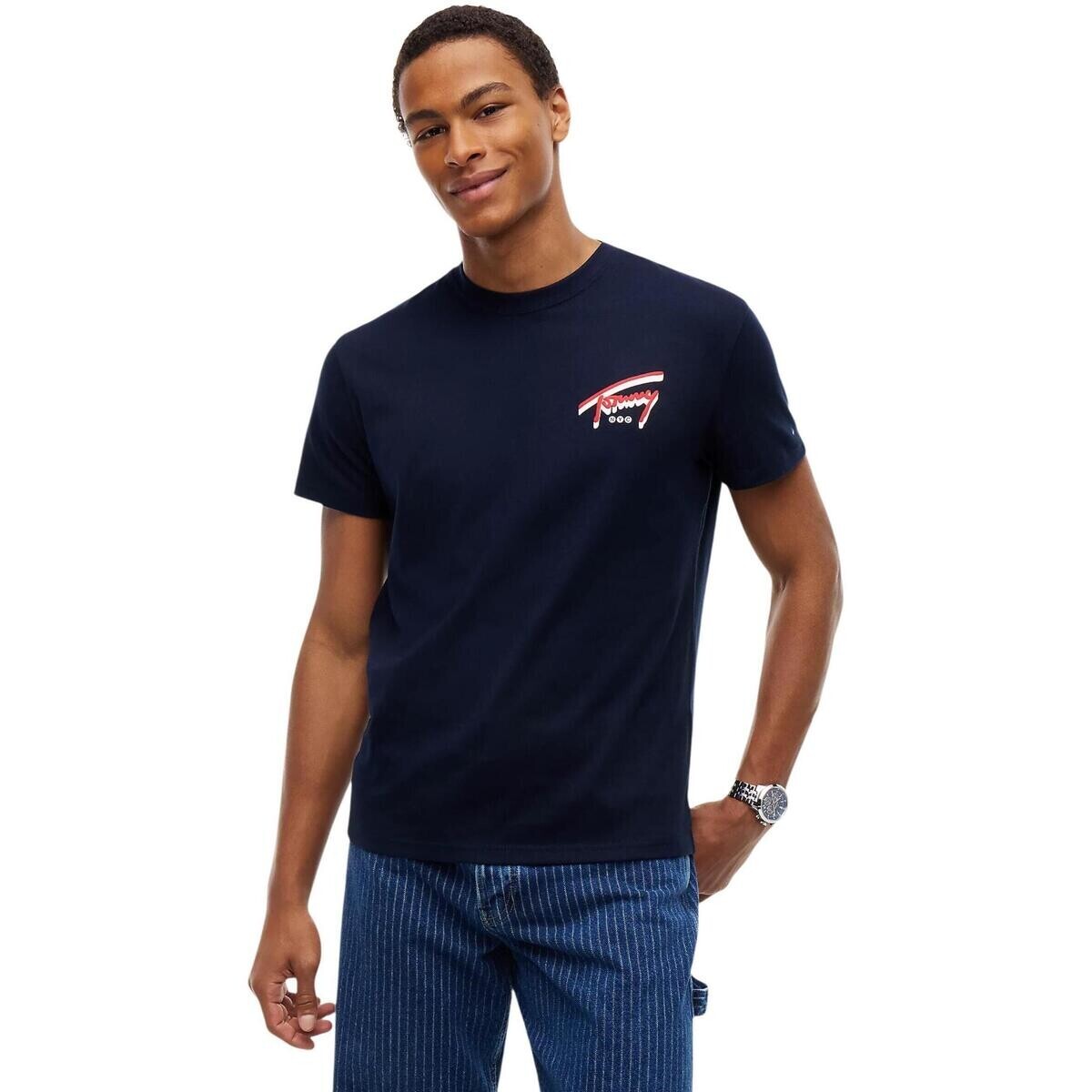 Tommy Hilfiger  DM0DM23542  Modrá