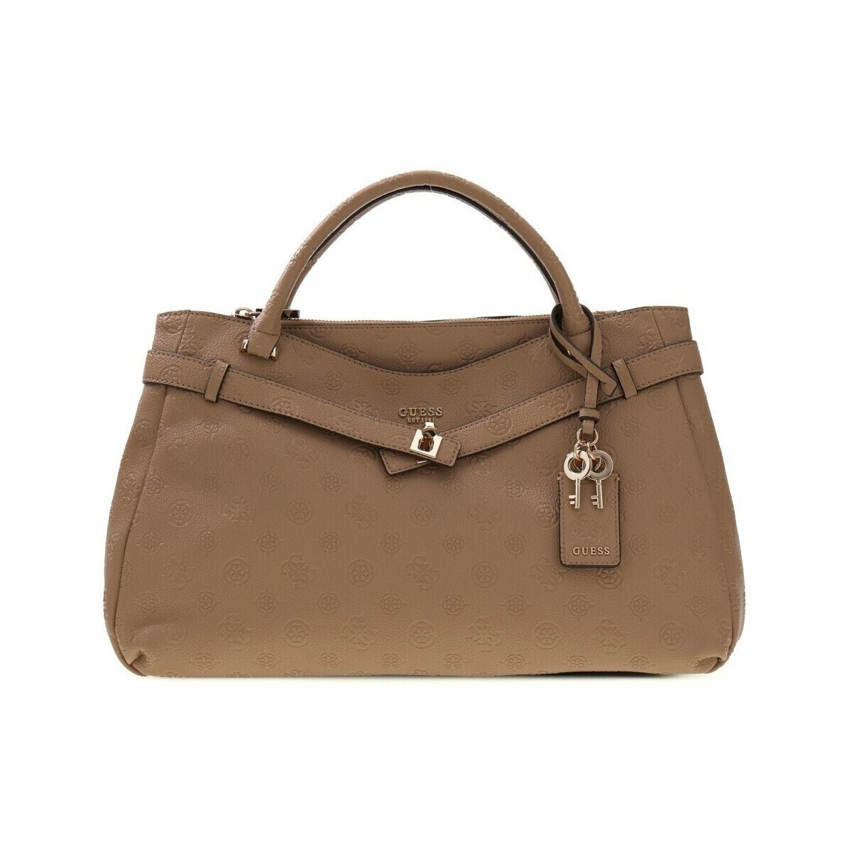 Guess  Hwpd97 46050 Ella Logo Girlfriend S  Hnědá