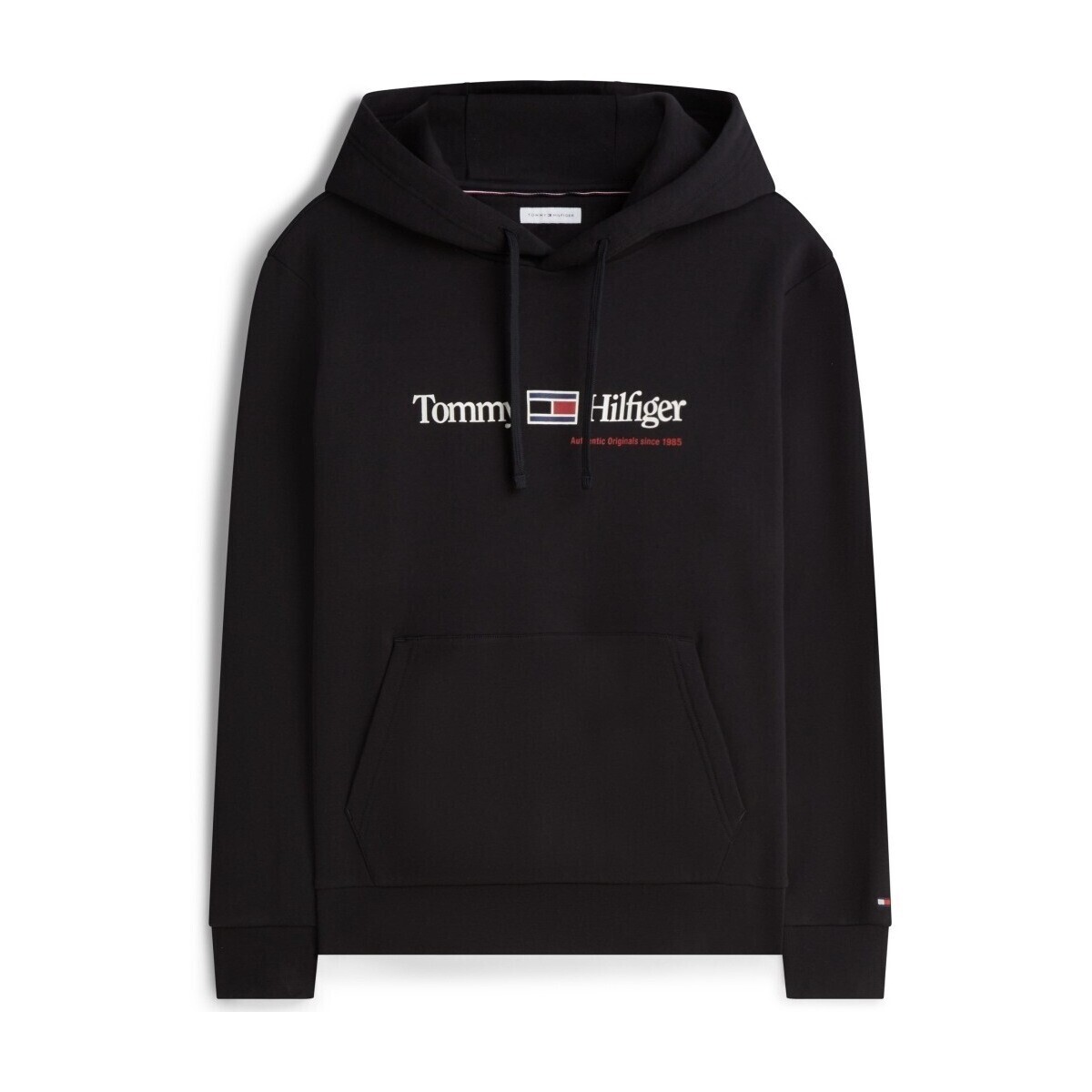 Tommy Hilfiger  Mw0mw44935 Rwb Graphic Reg Fleece H  Černá