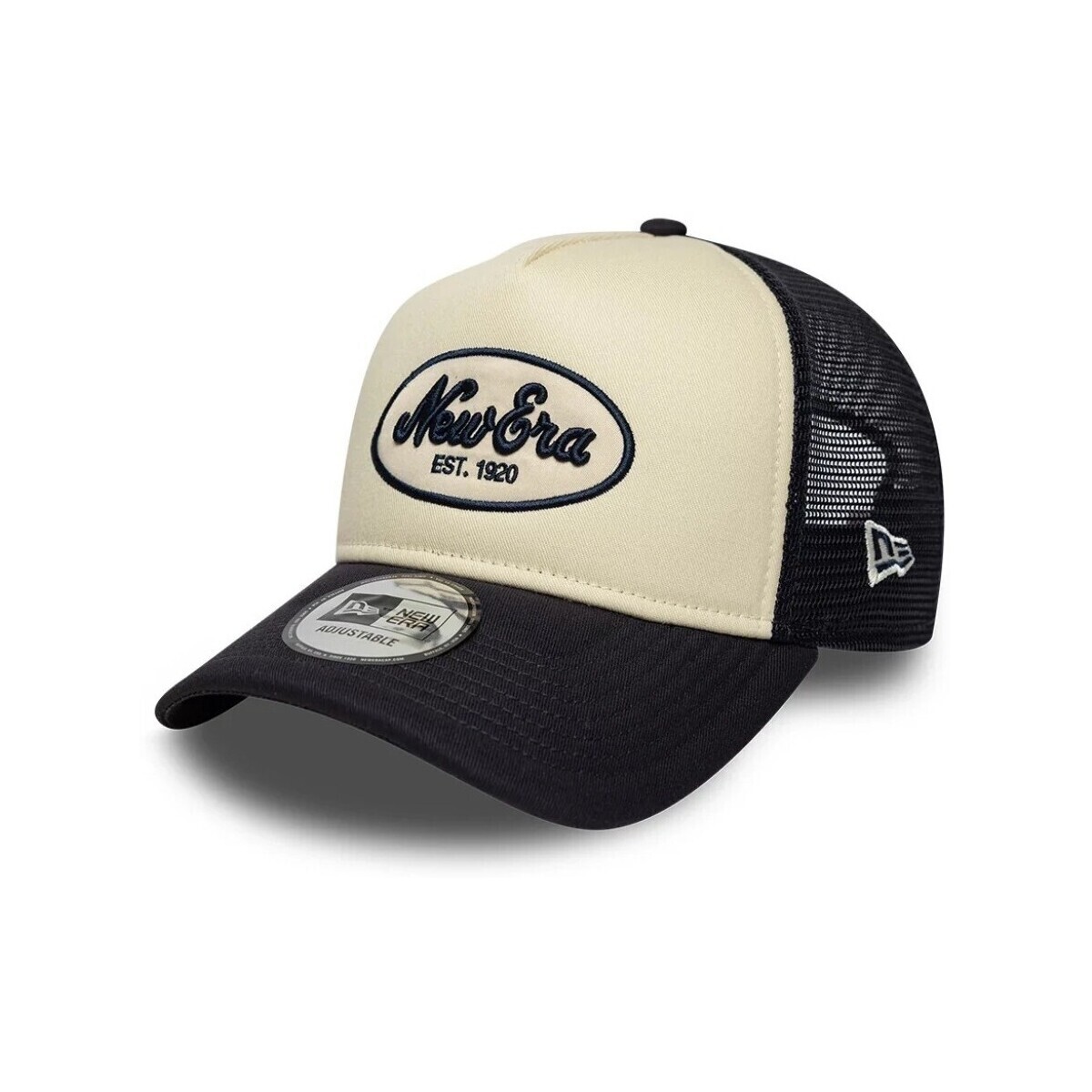 New-Era  Oval Foam Patch Trucker Newera  Béžová