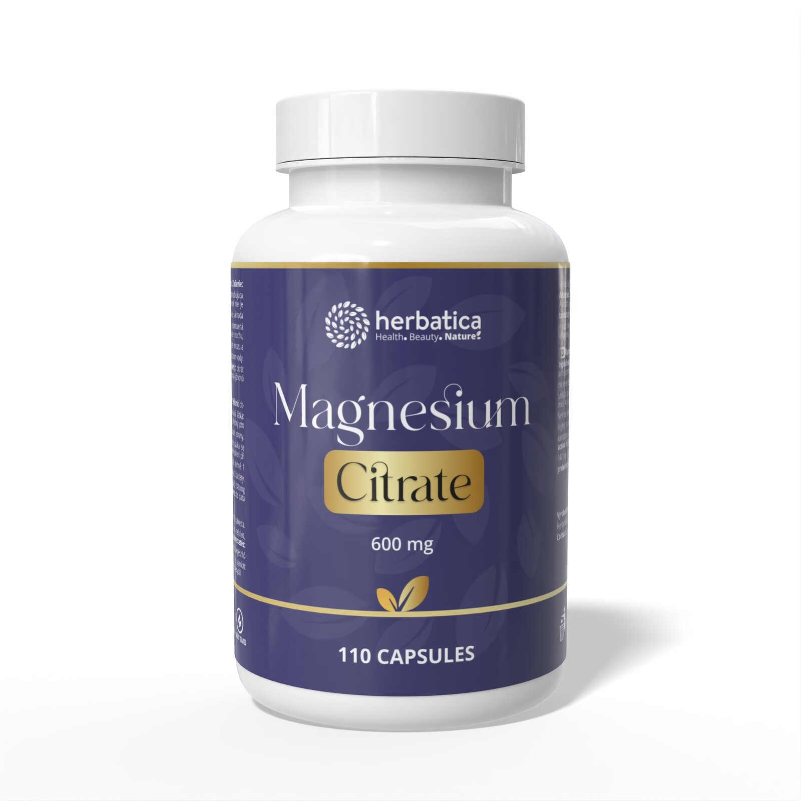 Magnézium citrát 600 mg - 110 tablet - Herbatica