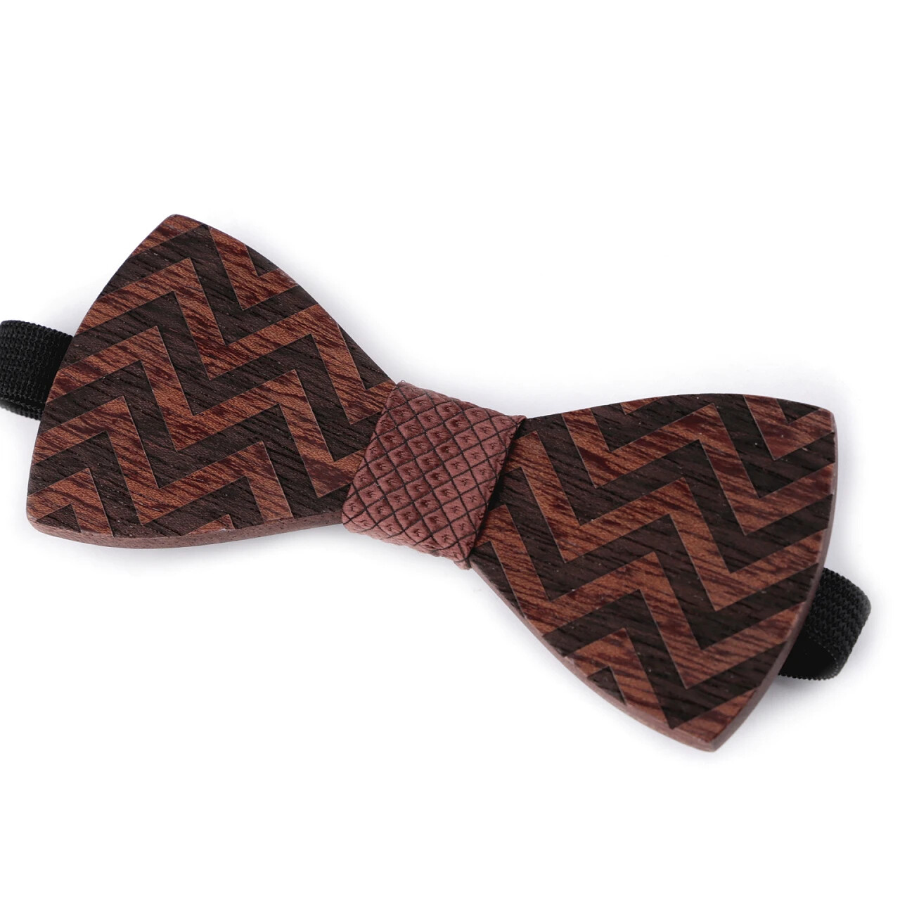 Dřevěný motýlek Stoklasa 12 cm - hnědý