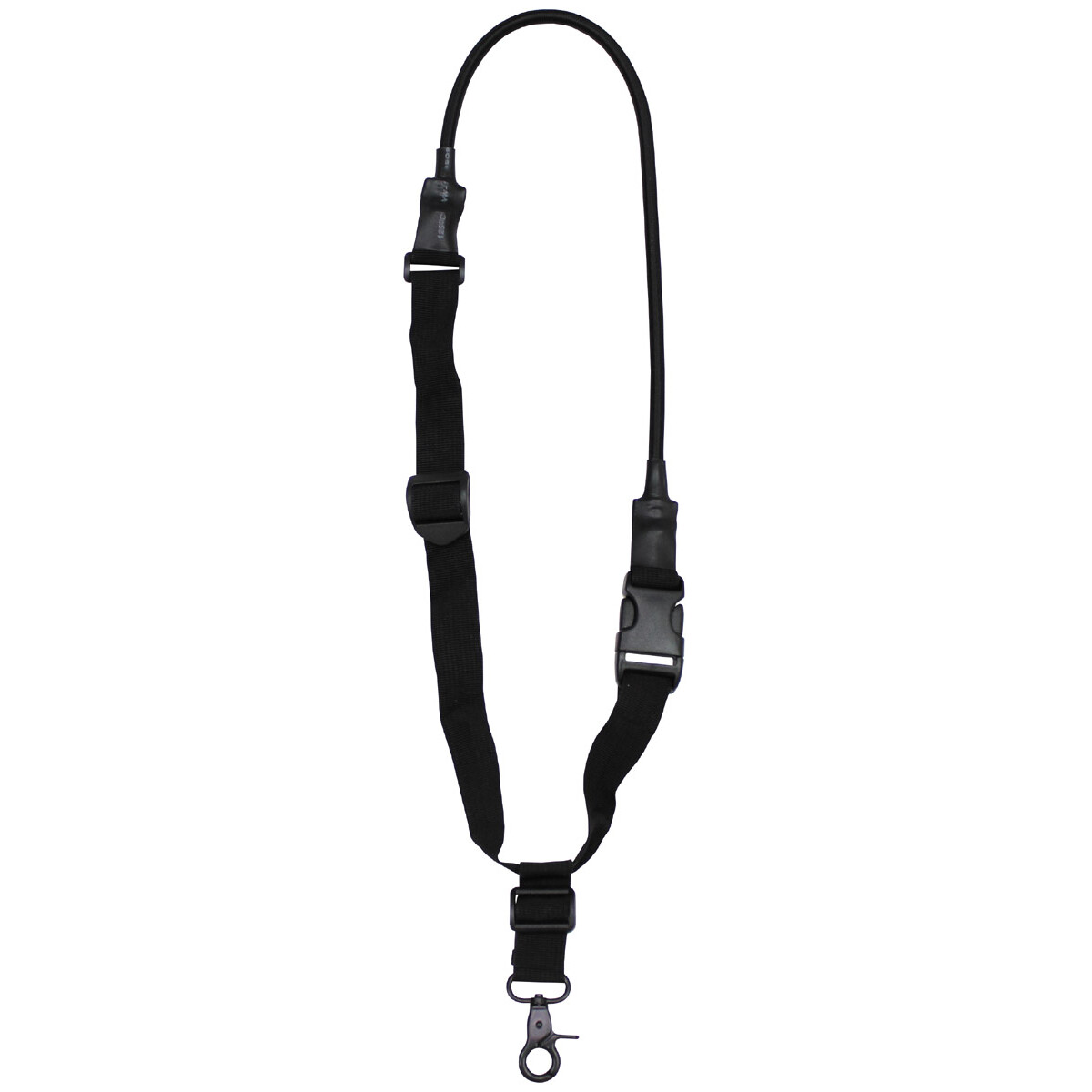 Jednobodový popruh MFH Bungee Sling - černý
