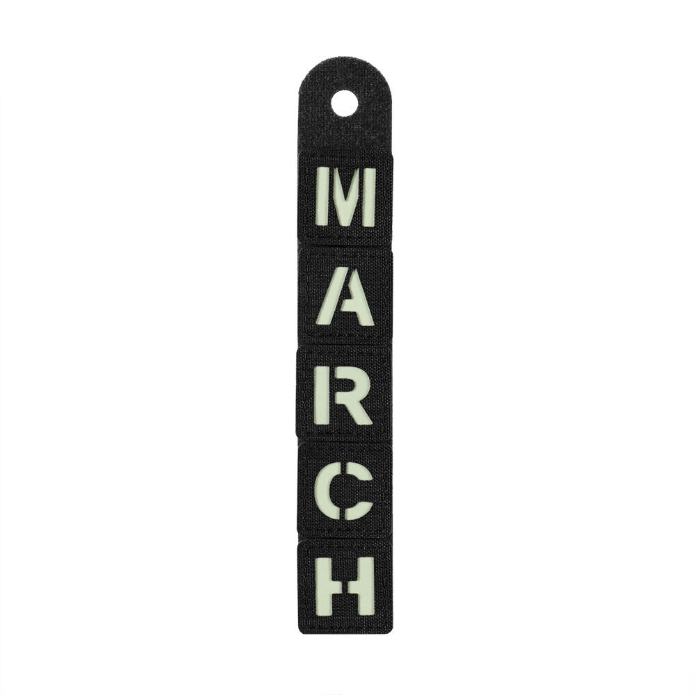 Nášivka M-Tac MARCH - černá