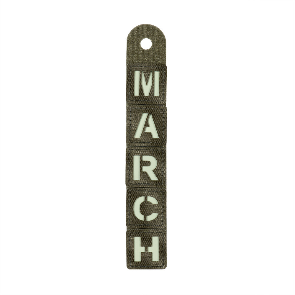 Nášivka M-Tac MARCH - olivová