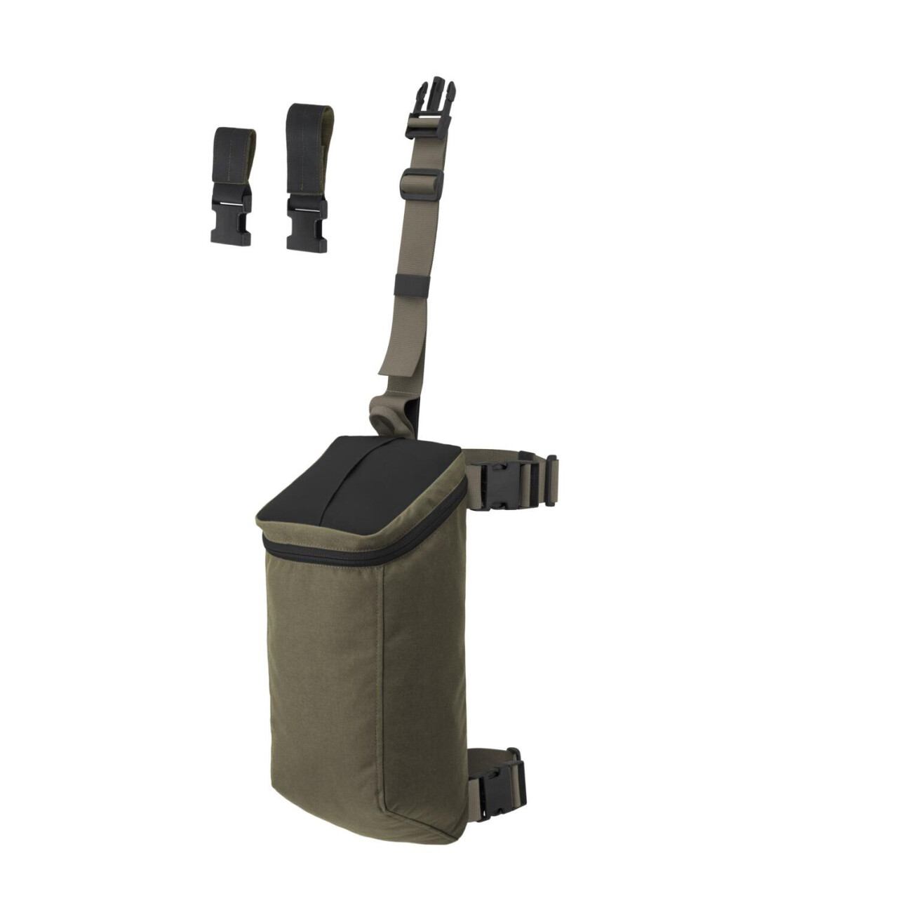 Pouzdro lýtkové na slaňovací lano Direct Action Rope Bag - ranger green-černé