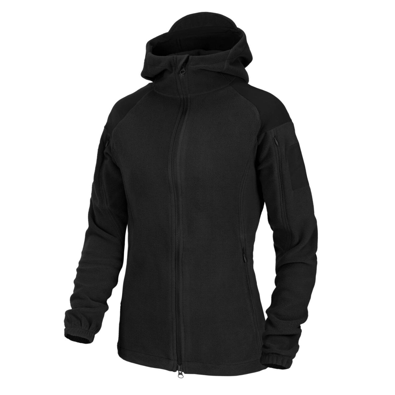 Mikina dámská s kapucí Helikon Cumulus Heavy Fleece - černá, M