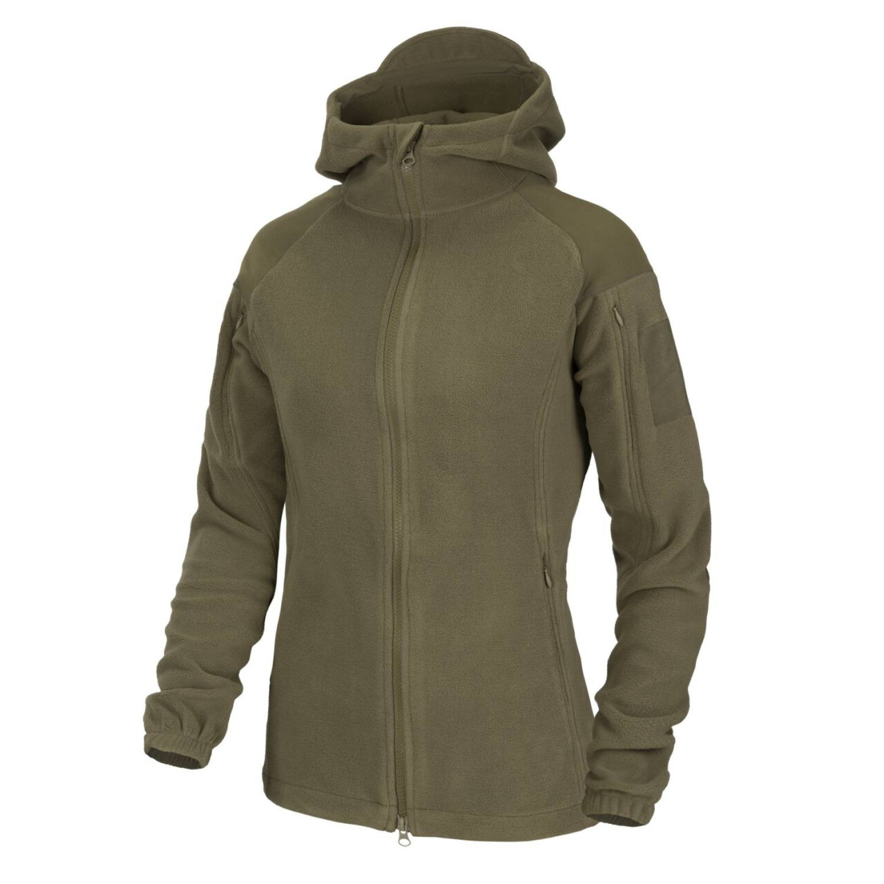 Mikina dámská s kapucí Helikon Cumulus Heavy Fleece - olivová, M