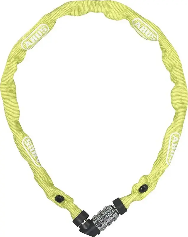 Abus řetězový zámek 1200/110 web lime kódový