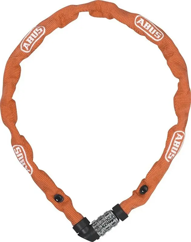 Abus řetězový zámek 1200/110 web orange kódový
