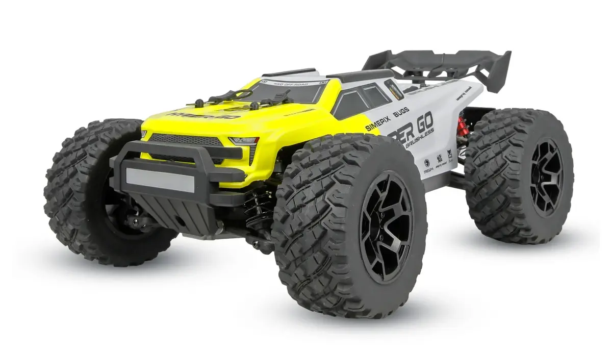 AMEWI Trade e.K. Hyper GO TX14 Truggy brushless 4WD 1:14 RTR, se dvěma karoseriemi a střídavým motorem