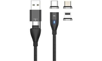 Mobilly magnetický kabel 6v1, Power Delivery, 100W (20V/5A), 1,8m