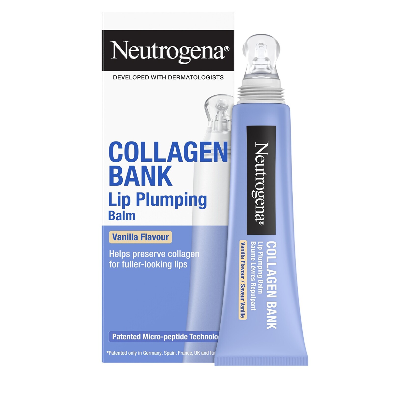 Neutrogena Balzám s efektem plnějších rtů Collagen Bank Balm 12 ml