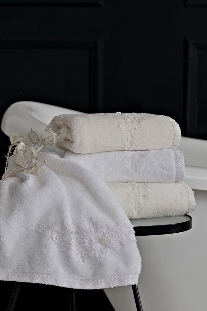 Soft Cotton Dárkové balení ručníků a osušek PERLA