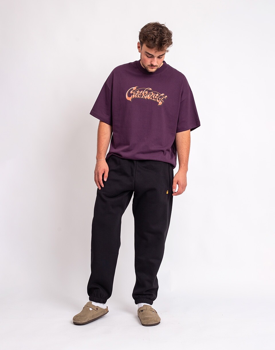 Carhartt WIP Chase Sweat Pant Black/Gold M