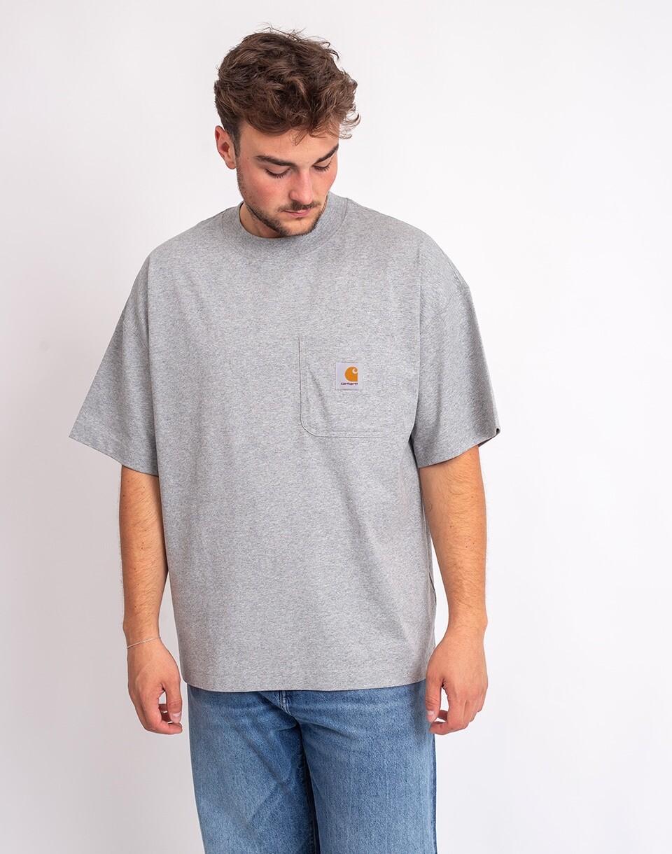 Carhartt WIP S/S Work Pocket T-Shirt Grey Heather M