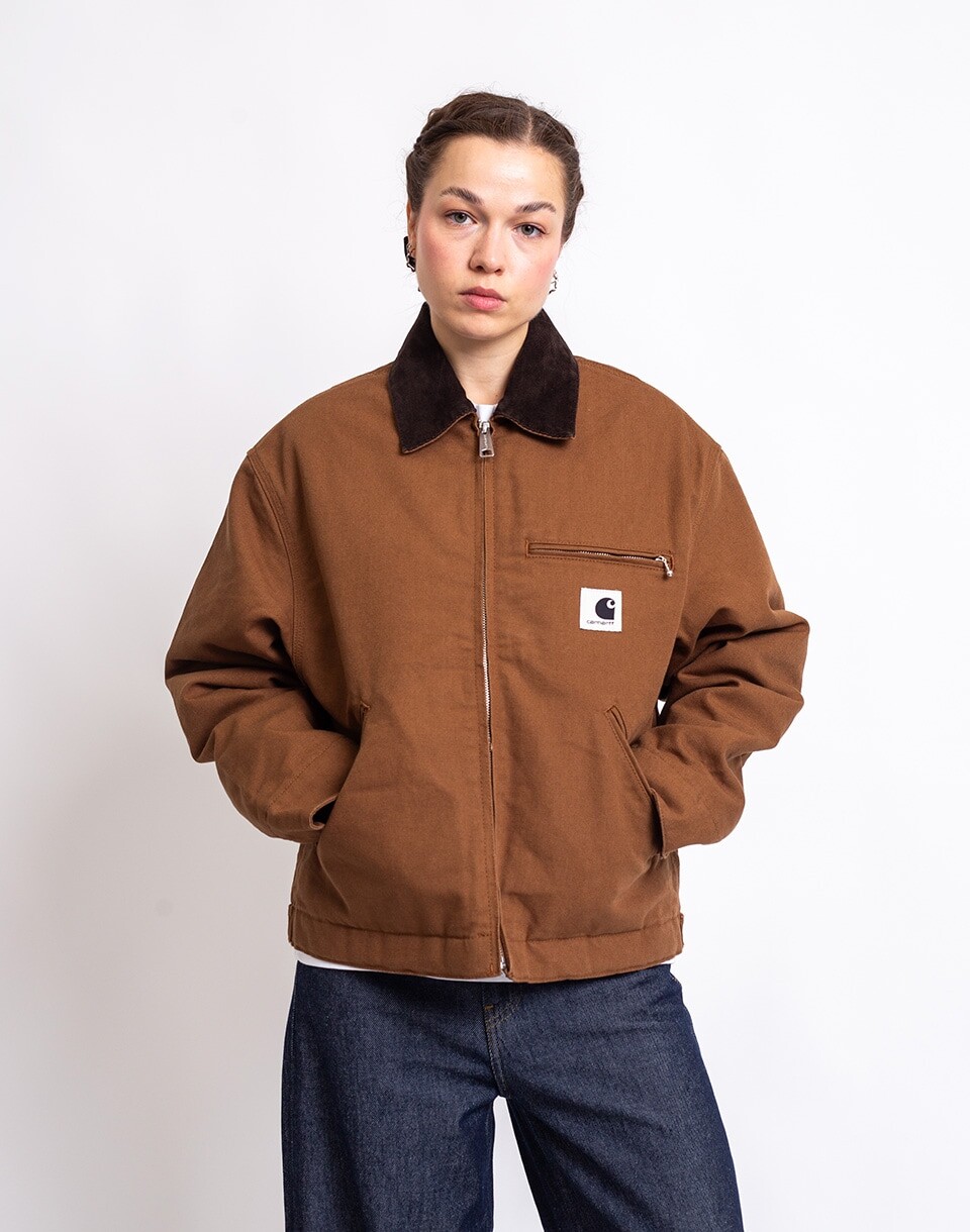 Carhartt WIP W' OG Detroit Jacket H Brown/Tobacco rinsed XS