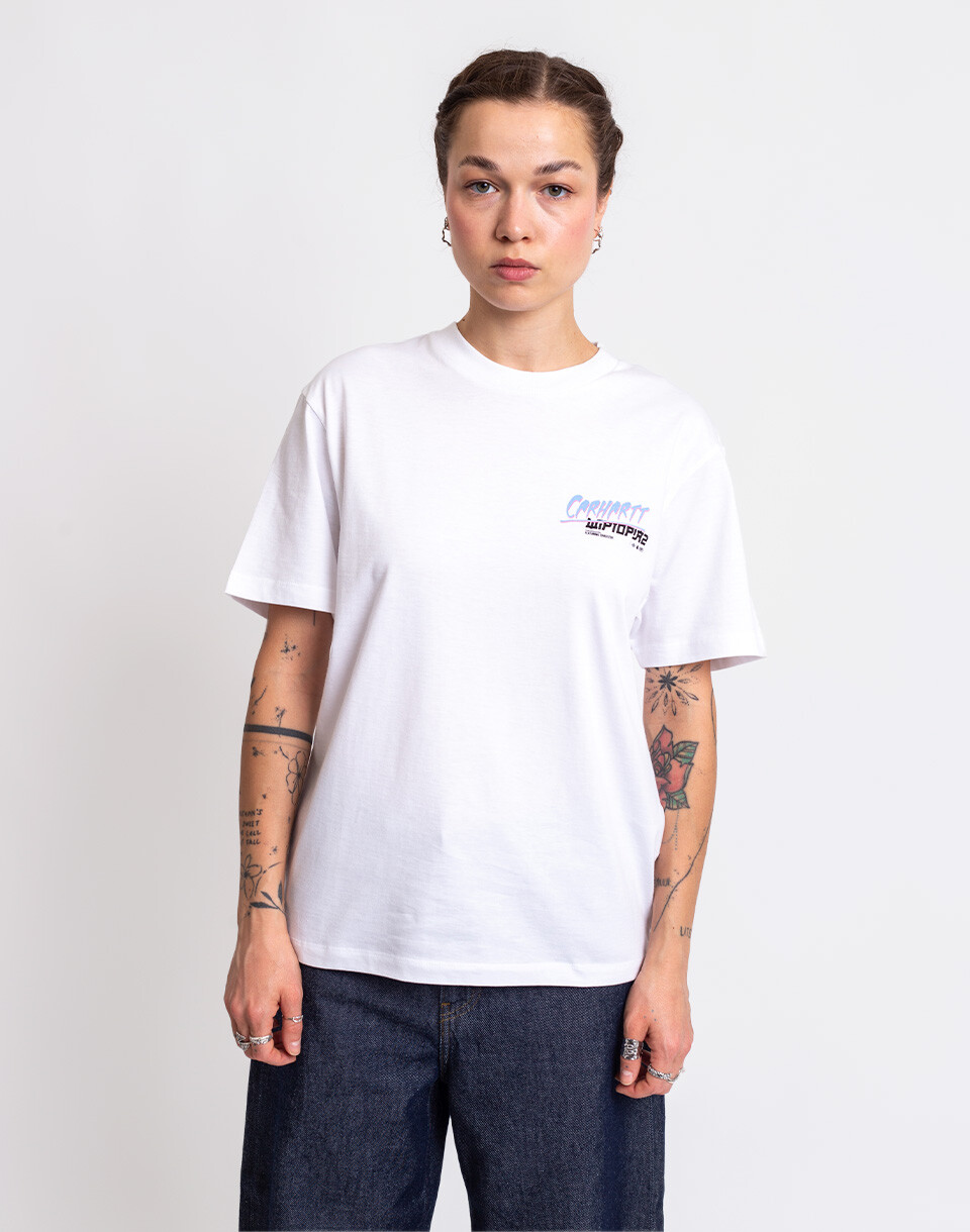 Carhartt WIP W' S/S Wiptopia II T-Shirt White XS