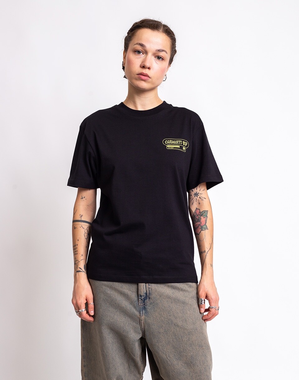 Carhartt WIP W' S/S Wiptopia II T-Shirt Black XS
