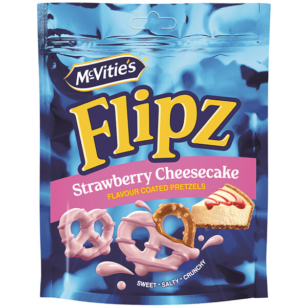 Flipz Strawberry Cheesecake 70g McVities