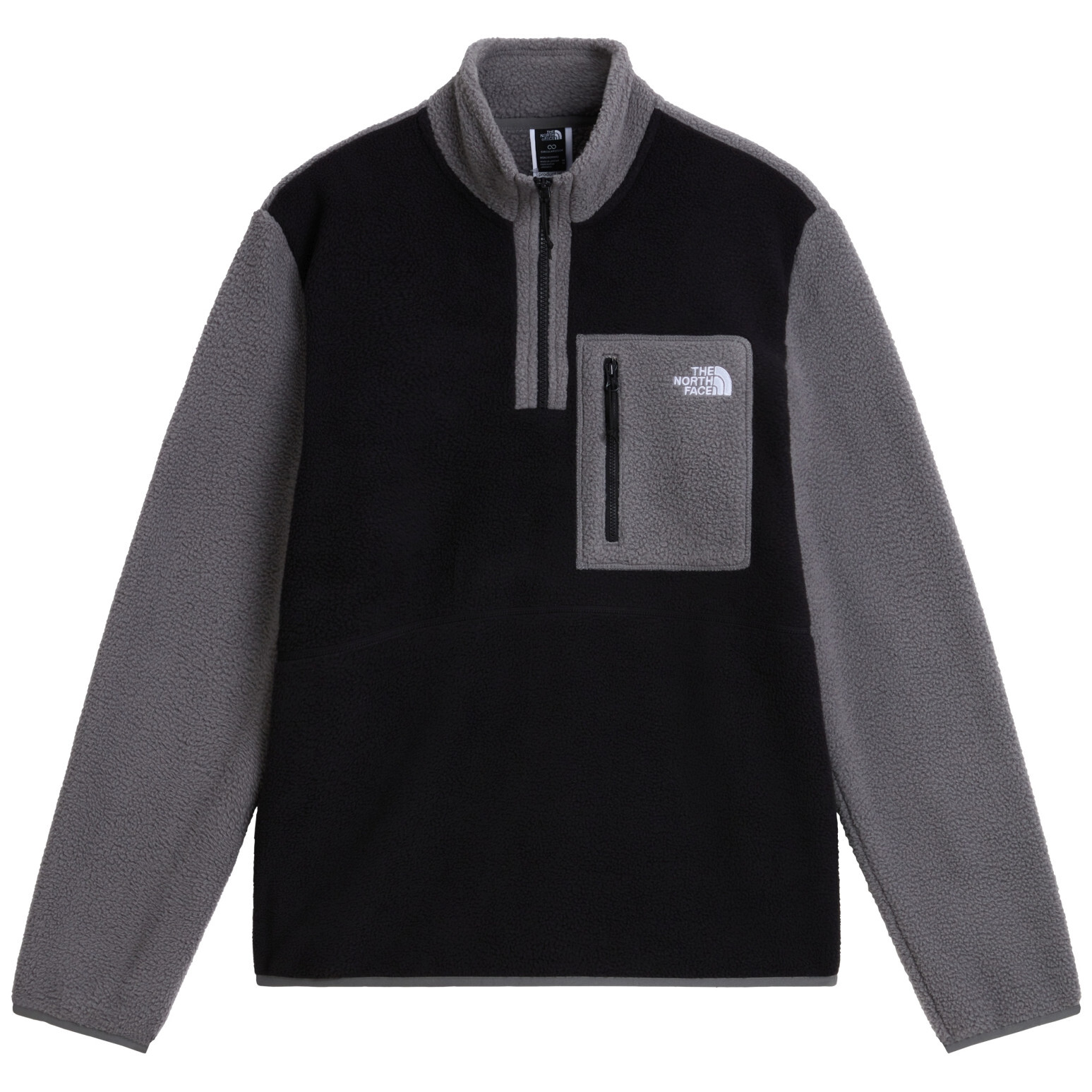 Pánská mikina The North Face M Yumiori 1/4 Zip Velikost: M / Barva: šedá/černá