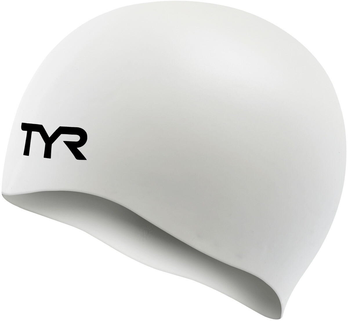Plavecká čepice Tyr Wrinkle-Free Silicone Youth Cap Bílá