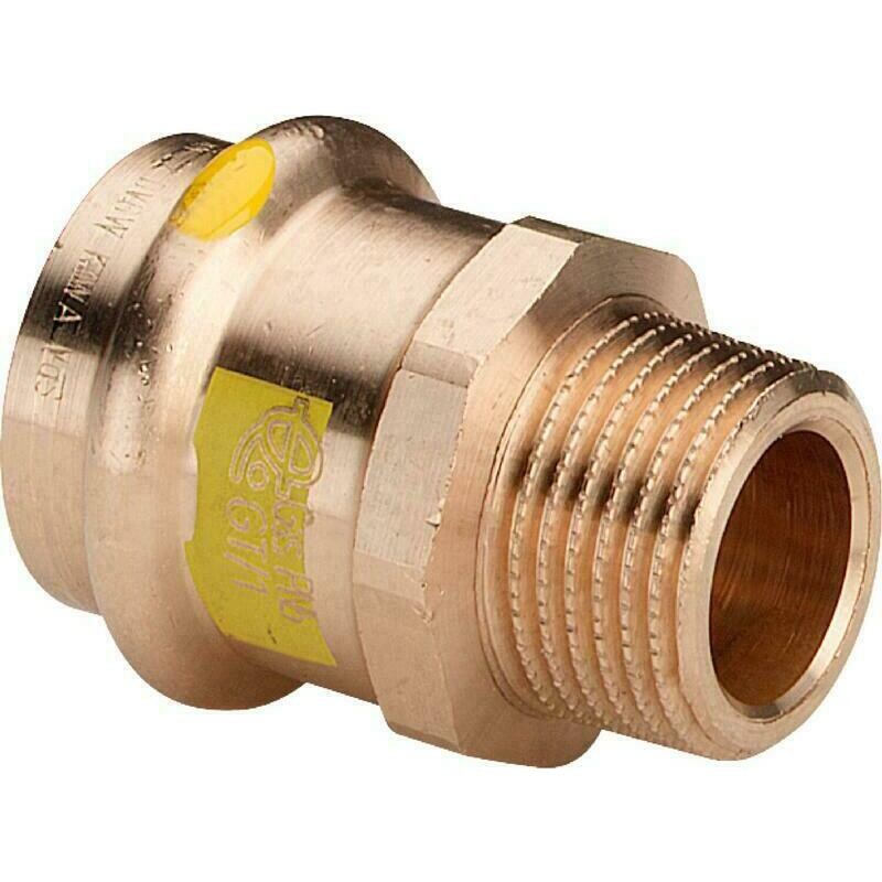 Přechodka lisovací Viega Cu Profipress-G 2611 15 mm × 1/2