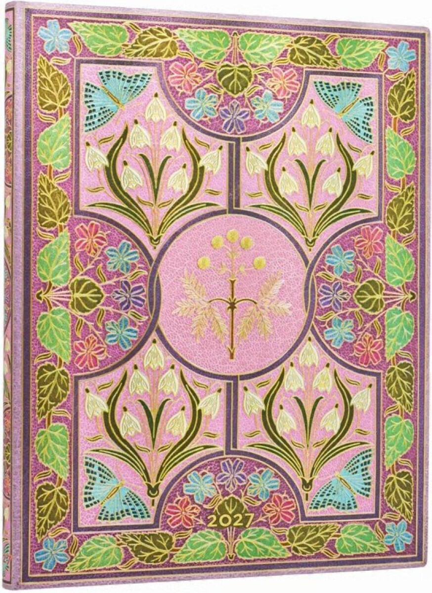 Diář Paperblanks 2027 Mimosa Ultra Vertical - 12M, Ultra, vertikální