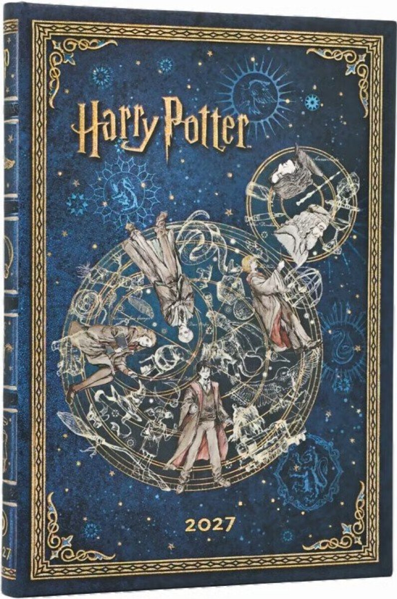 Diář Paperblanks 2027 Legends of Hogwarts Diary Midi Horizontal - 12M, Midi, horizontální