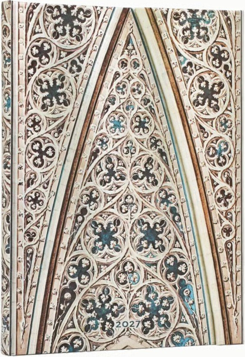Diář Paperblanks 2027 Vault of the Milan Cathedral Midi Horizontall - 12M, Midi, horizontální