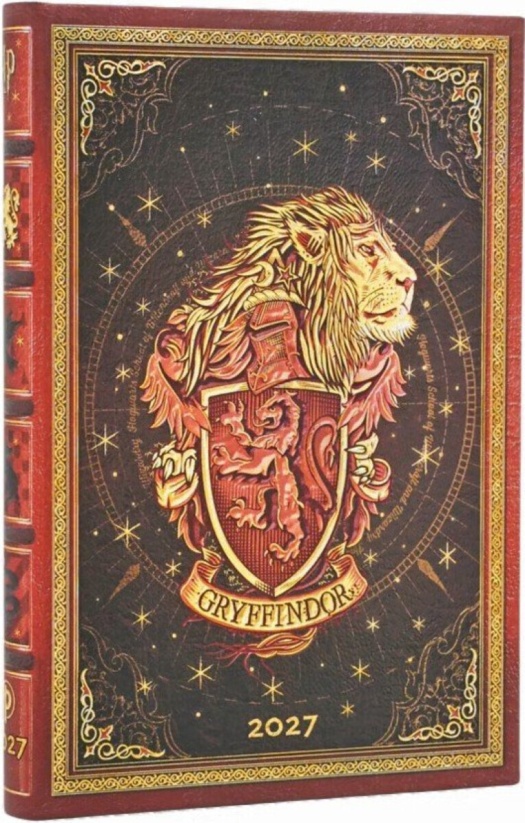 Diář Paperblanks 2027 Gryffindor Diary Mini Verso - 12M, Mini, verso