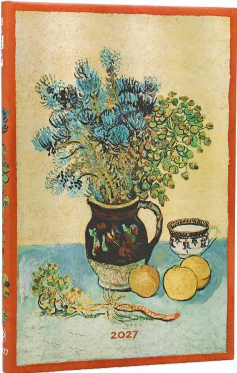 Diář Paperblanks 2027 Van Gogh’s Still Life Maxi Horizontal - 12M, Maxi, horizontální